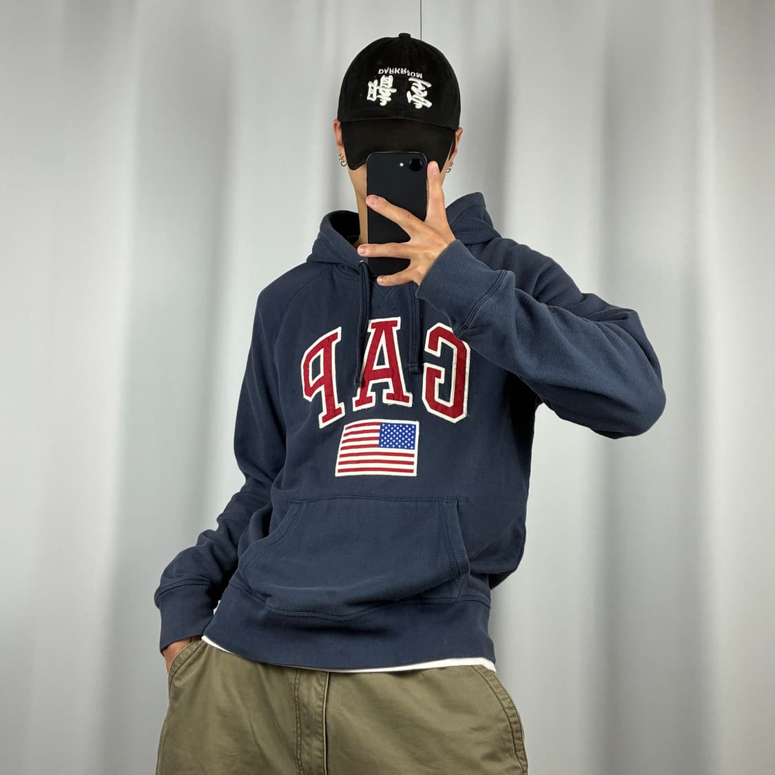 <GAP 빈티지 성조기 후드티> No.1539 상품이미지2