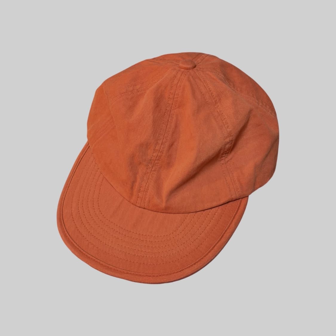 토마스모어 가죽스트랩 빈티지 볼캡 오렌지 상품이미지1