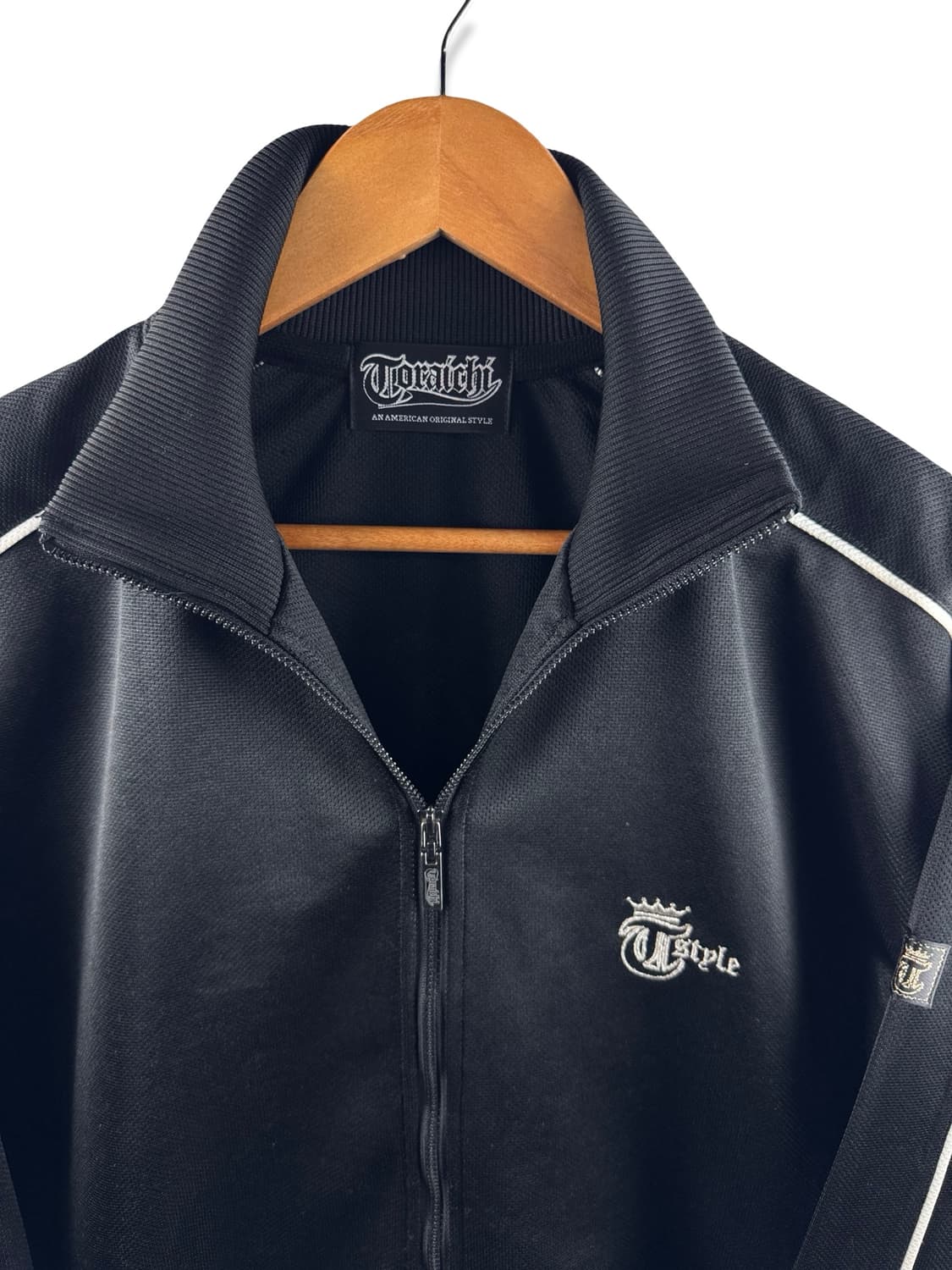 JPN Y2K 레터링 트랙탑져지2856 상품이미지3