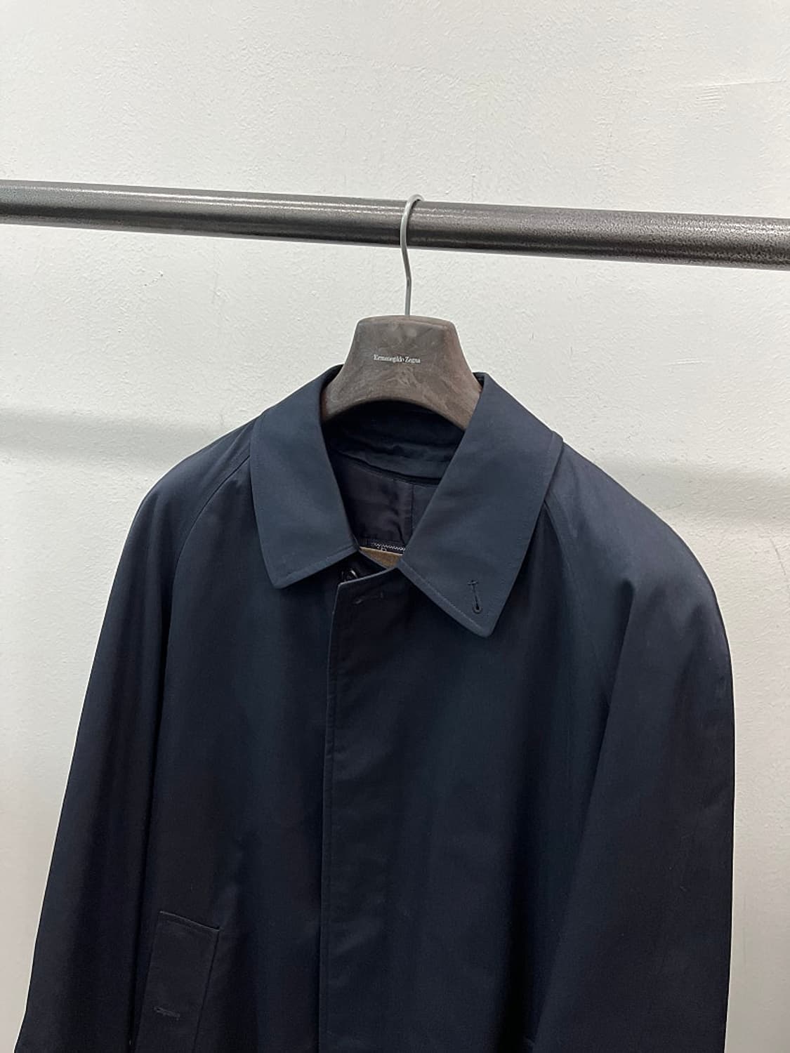 105) 버버리 네이비 개버딘 내피코트  상품이미지4