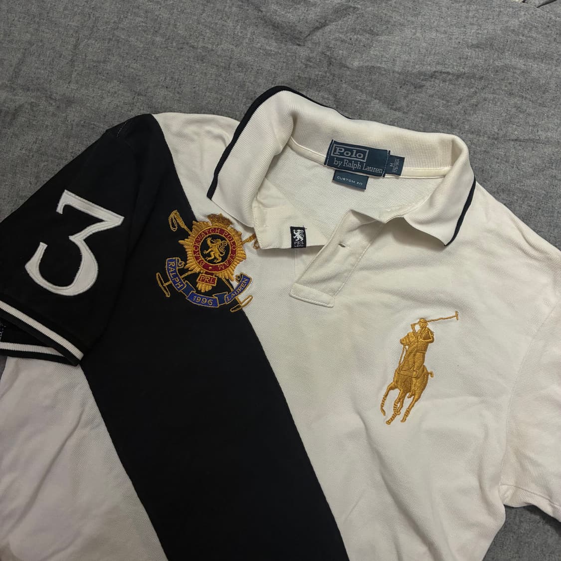 폴로 치프키프 블랙와치 빅포니 금장 M 상품이미지4