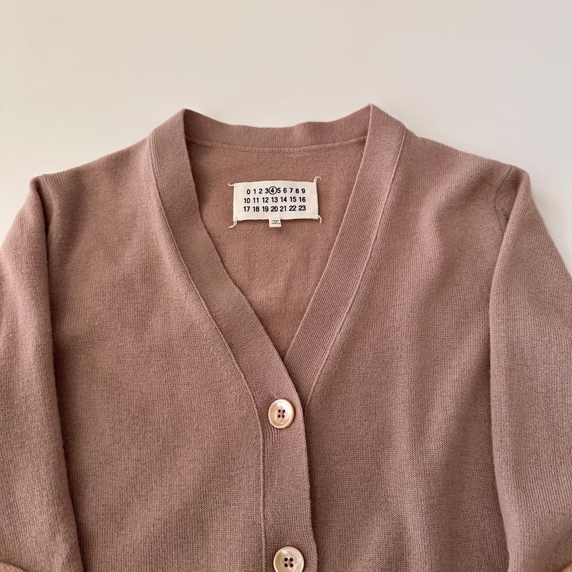 마르지엘라 margiela 엘보패치 가디건 상품이미지2