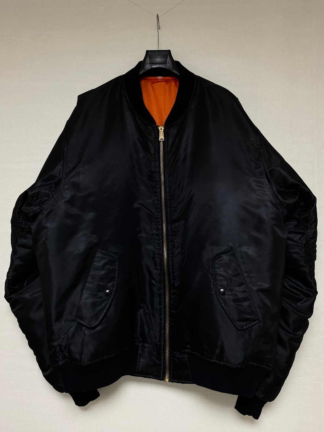 ROTHCO MA-1  JACKET BLACK 6XL 상품이미지4