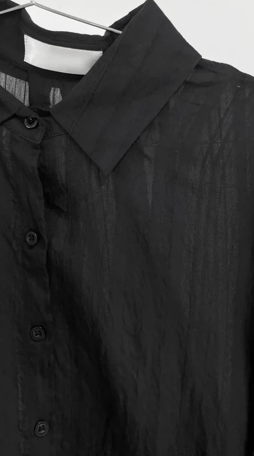 아쿠비클럽 블랙 셔츠 상품이미지3