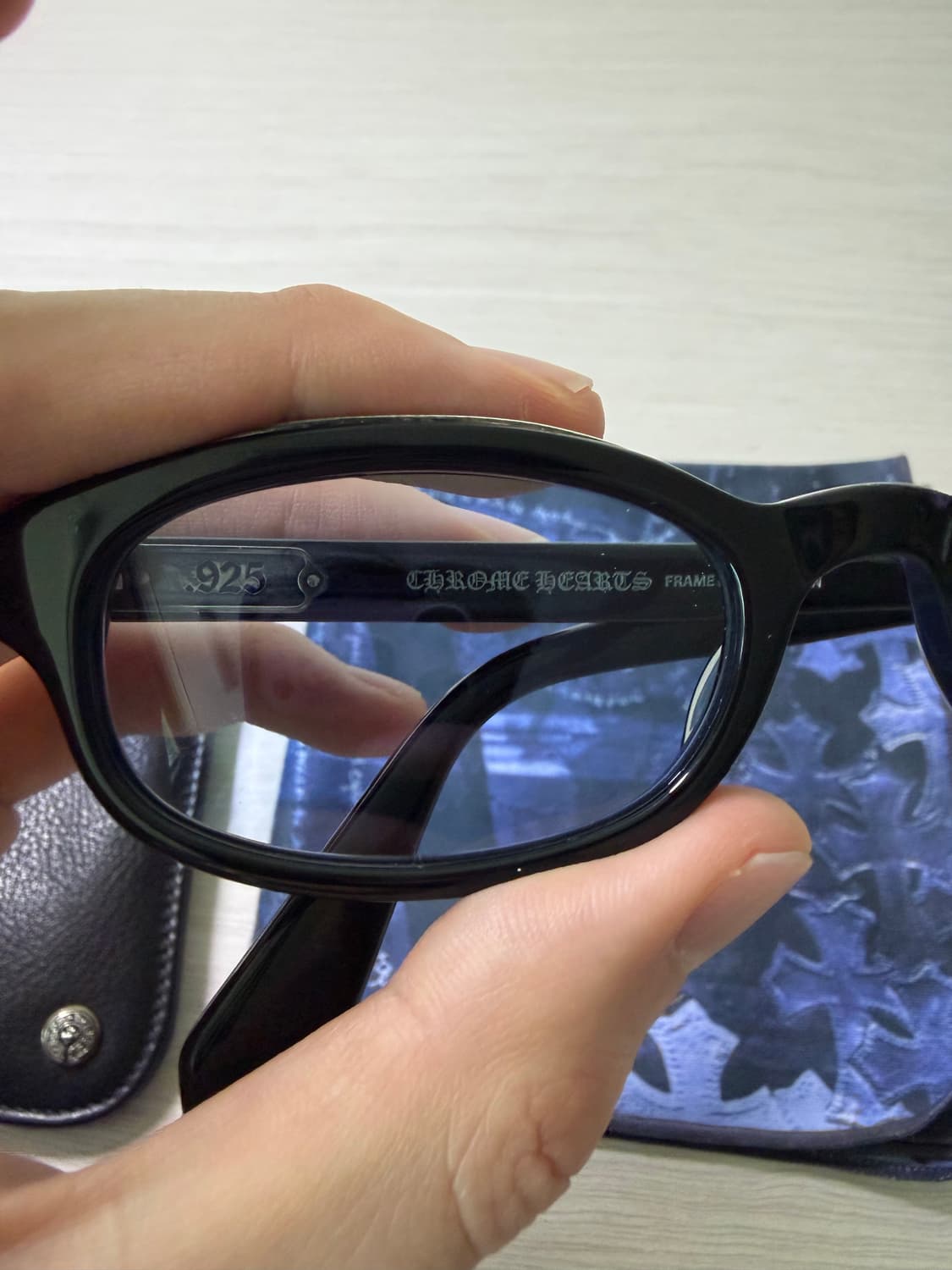 크롬하츠 로우라이더 유광 블랙 52사이즈 상품이미지3