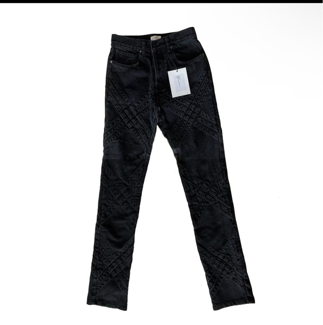 Stefan cooke 스테판 쿡 심디테일 진 블랙 S 상품이미지1