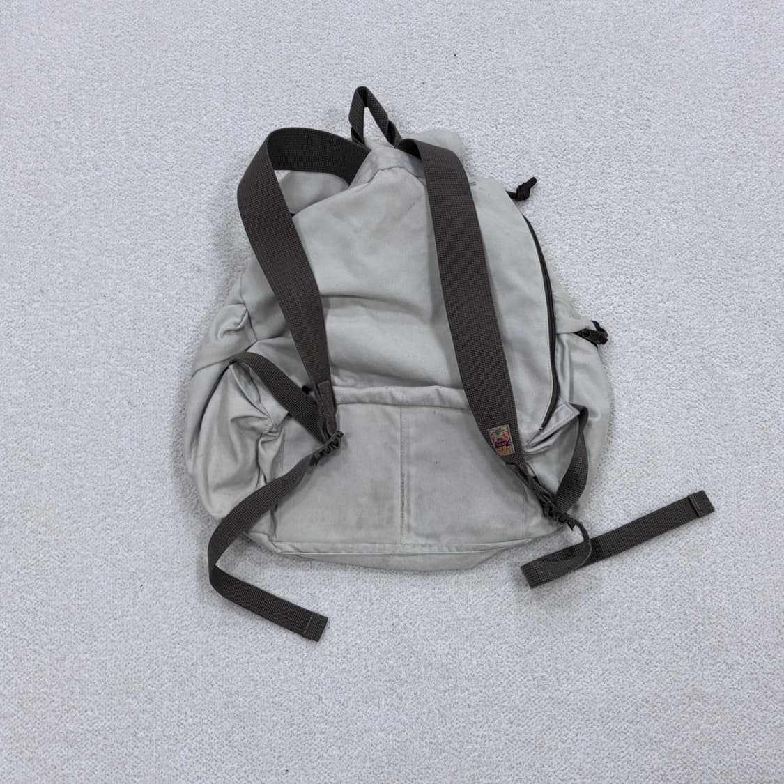 실측확인 루카스 빈티지 백팩 0316E 상품이미지2