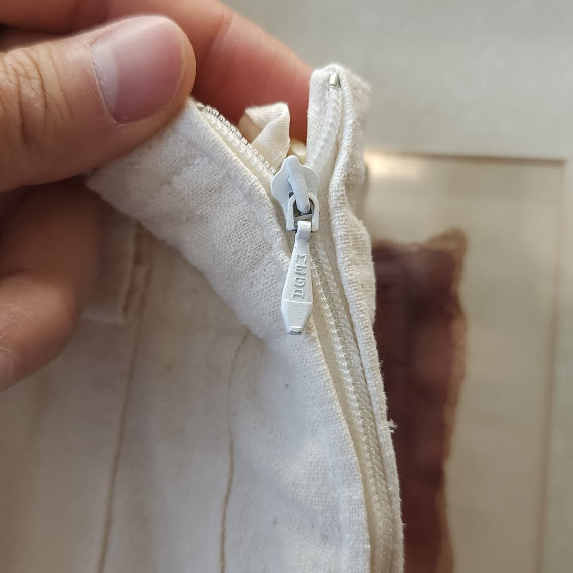 90s 빈티지 스커트 유럽  화이트 스커트 100%실크 mura 상품이미지6