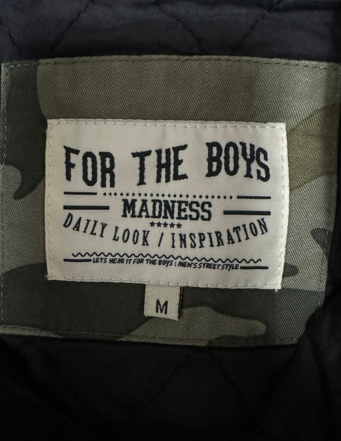 더매드니스 자수 봄버 블루종 자켓 상품이미지5