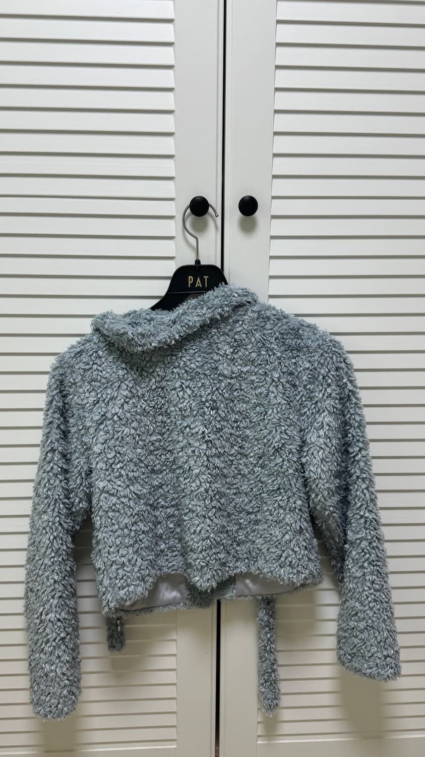 유제 퍼 자켓 소라 컬러 상품이미지3