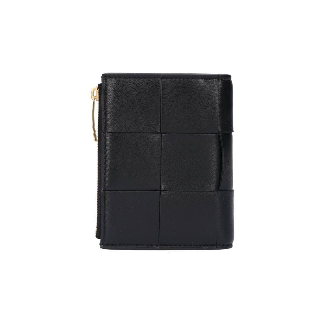 보테가 베네타 742698 스몰 카세트 폴더 지퍼 지갑 레더 블랙  상품이미지6
