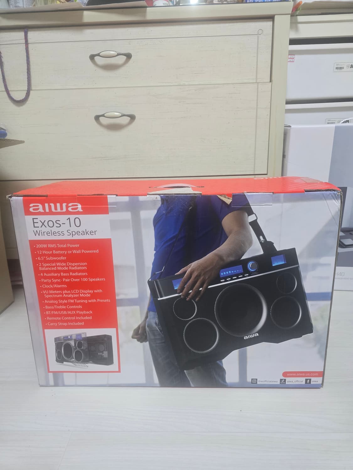 아이와 exos-10 블루투스 스피커 팝니다 상품이미지8