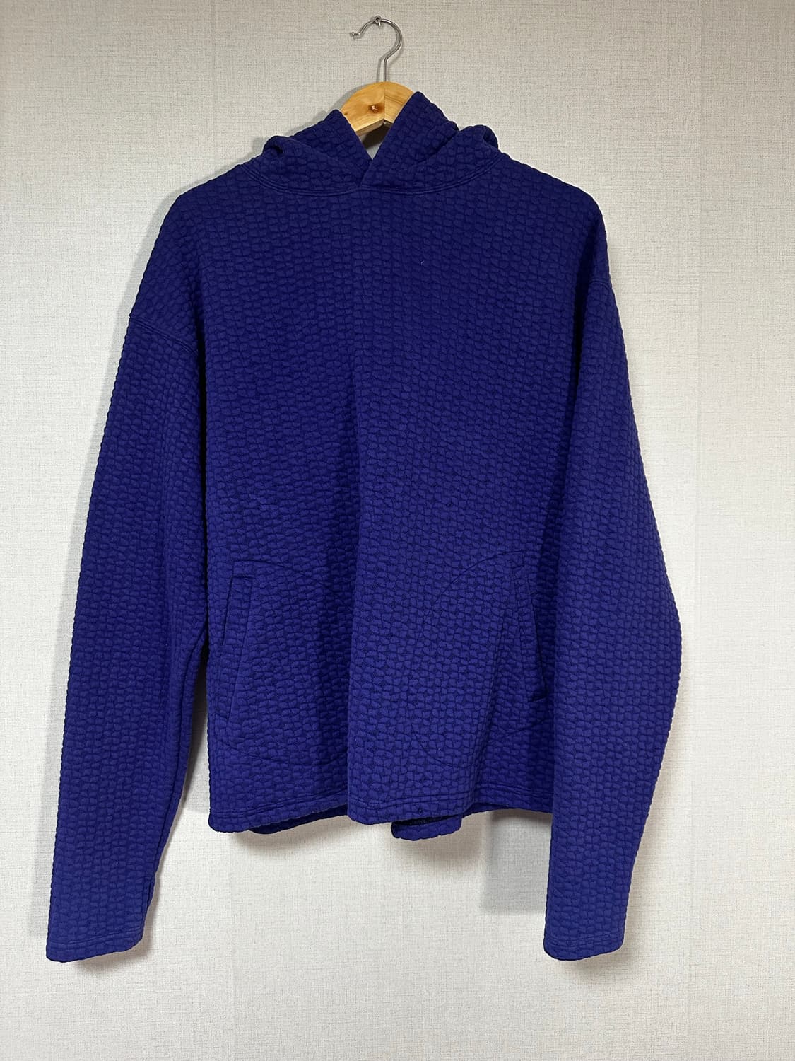 Wesken 22A/W jacquard hoodie (PURPLE) 상품이미지3