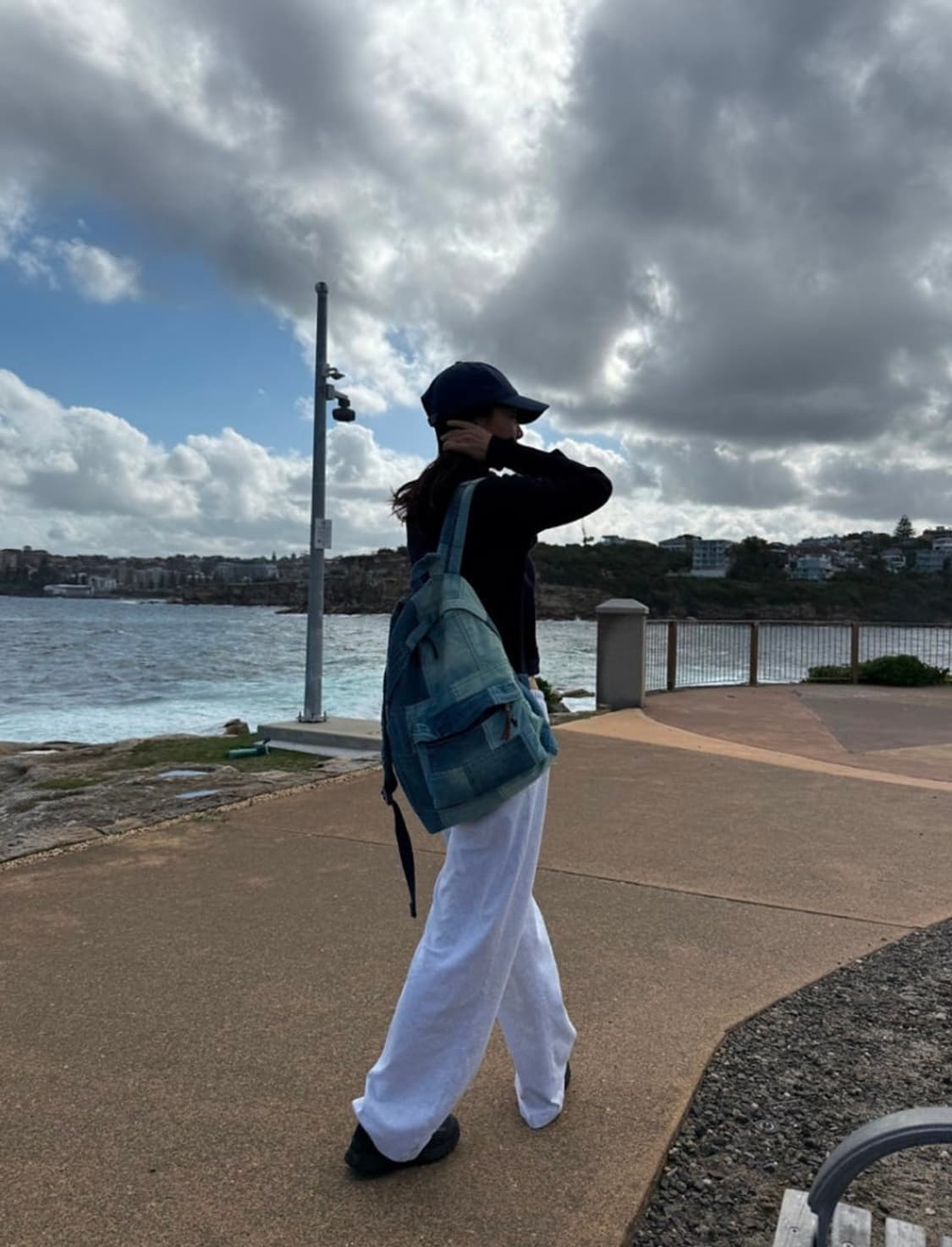 폴로랄프로렌 데님 패치워크 백팩 상품이미지5