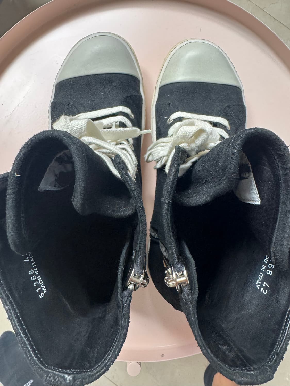 릭오웬스 하이탑 42 상품이미지5