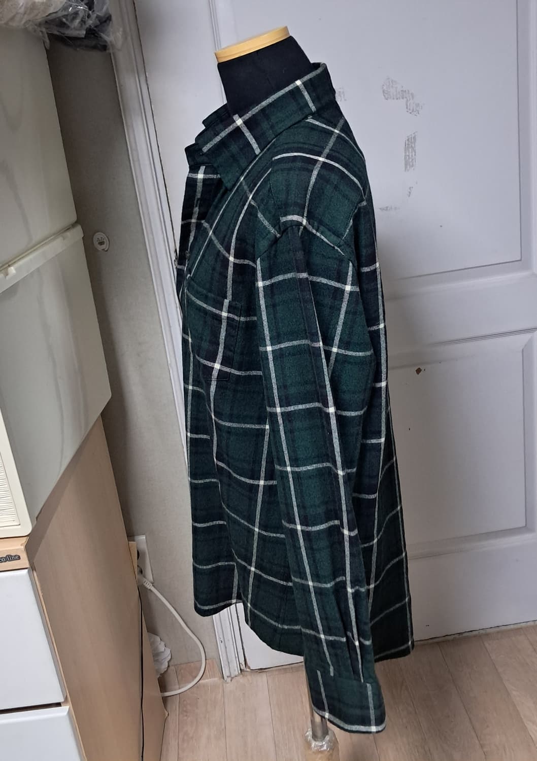 DAKS 닥스 남성 체크 모 100%셔츠 100 상품이미지2