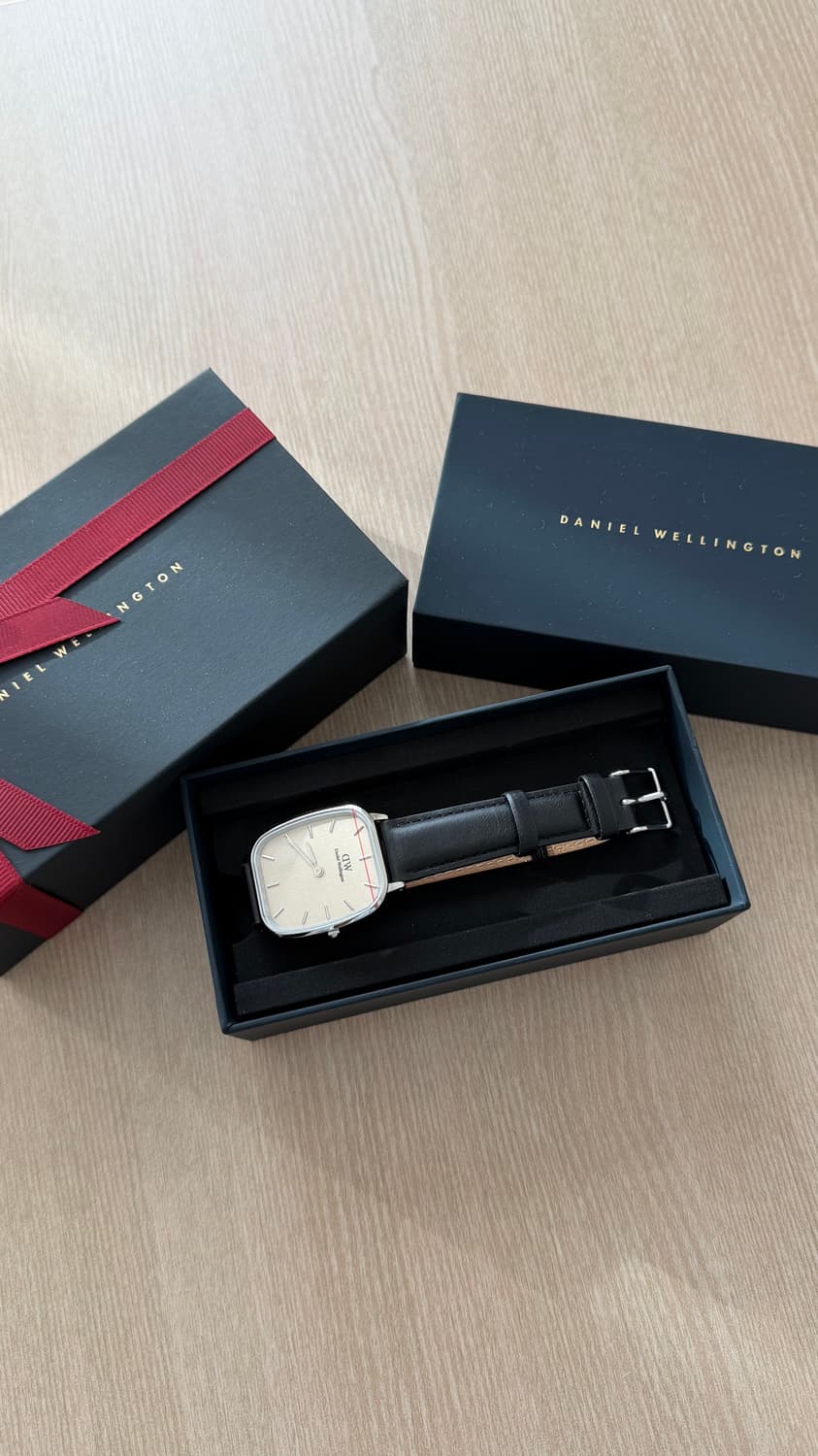 다니엘 웰링턴 MARLON SHEFFIELD LINEN 실버 블랙 상품이미지2