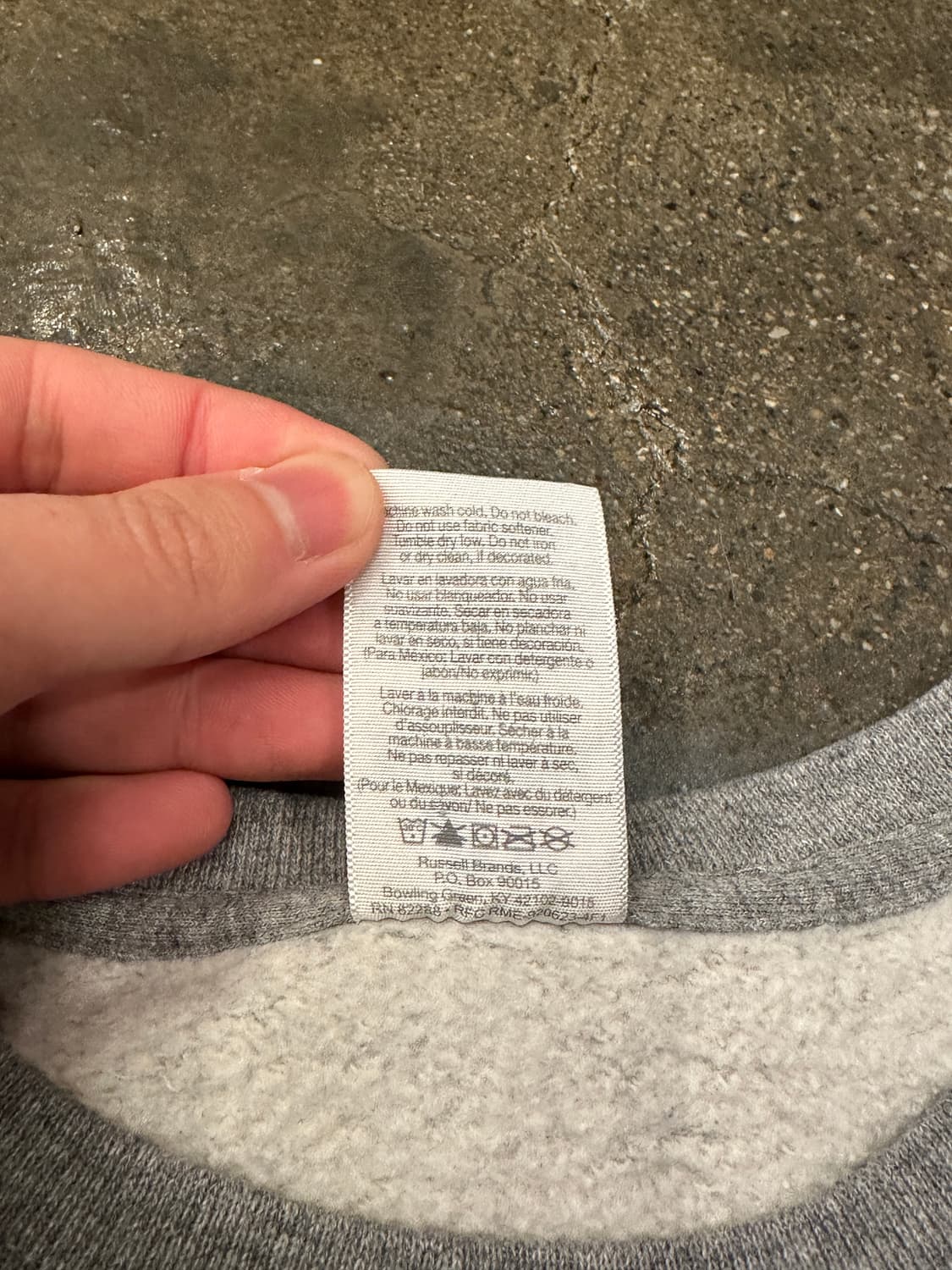 RUSSELL 러셀 라크로스 스웻셔츠 S 상품이미지6