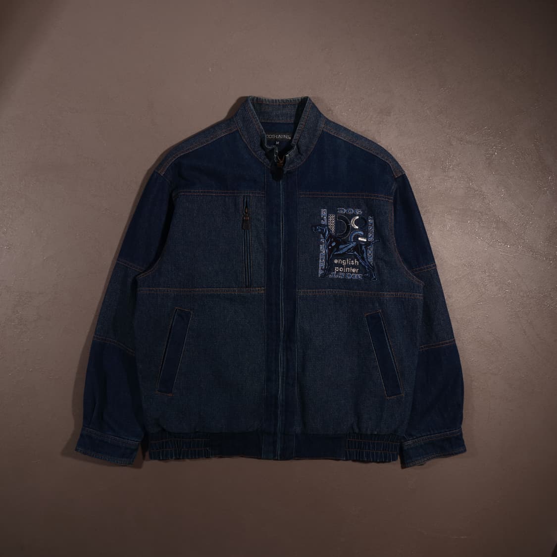 도그헌팅 데님 봄버자켓 상품이미지1