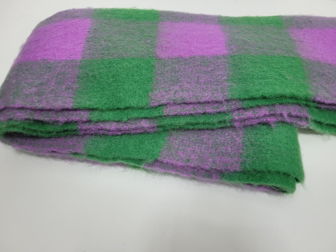 써스데이아일랜드 23FW 빅킹엄 체크 머플러 / 210x38
 상품이미지5