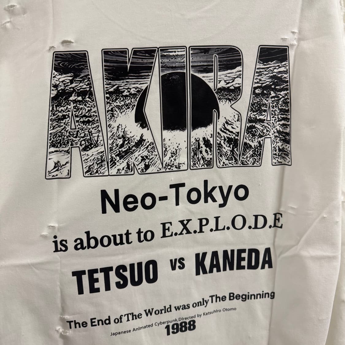 AKIRA Japan destroyed long t 상품이미지9