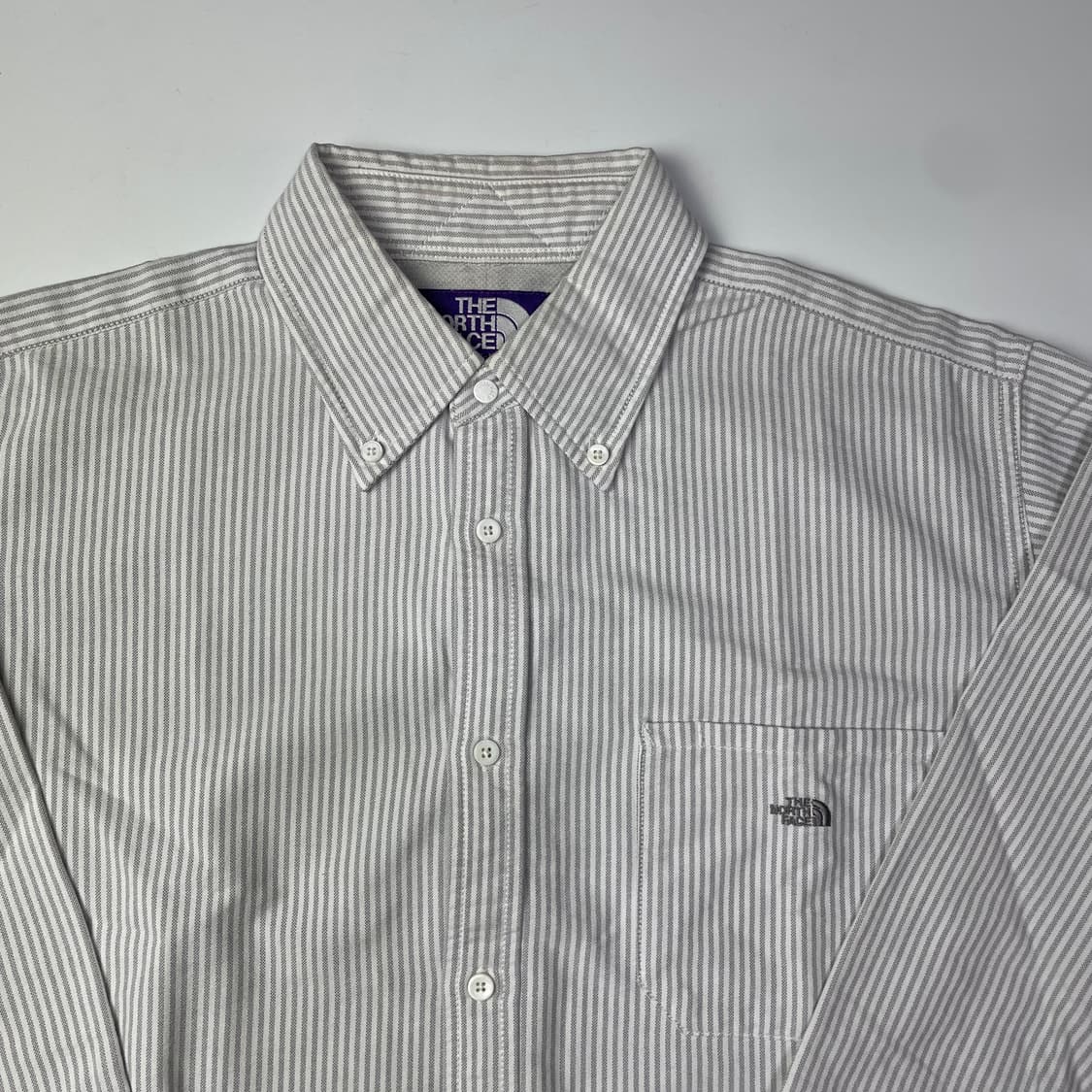 노스페이스 퍼플라벨 스트라이프 셔츠 상품이미지2