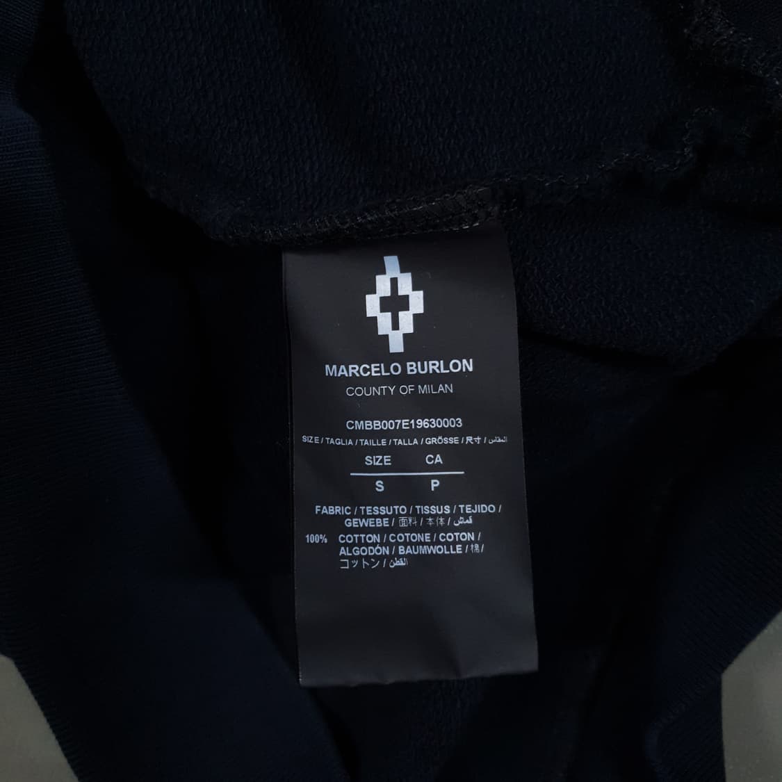 실측 L (100) 마르셀로불론 레드 고스트 윙 프린팅 코튼 후드티 스웻 상품이미지5