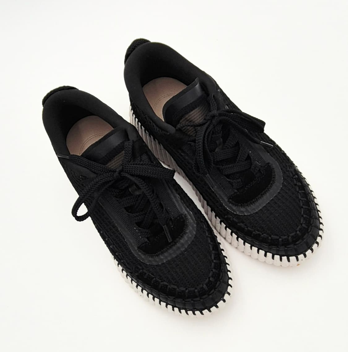 끌로에 나마 블랙 플랫폼 스키커즈 36 상품이미지5