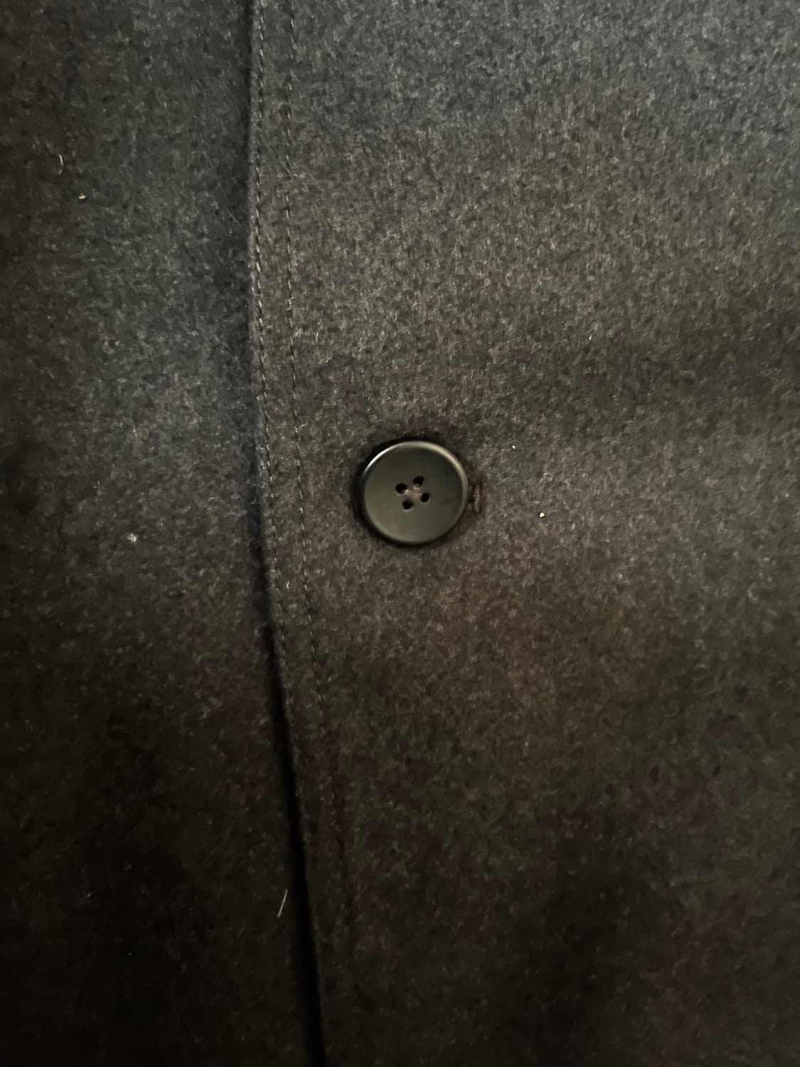 솔리드 옴므 우영미 더블 코트 차콜 상품이미지3