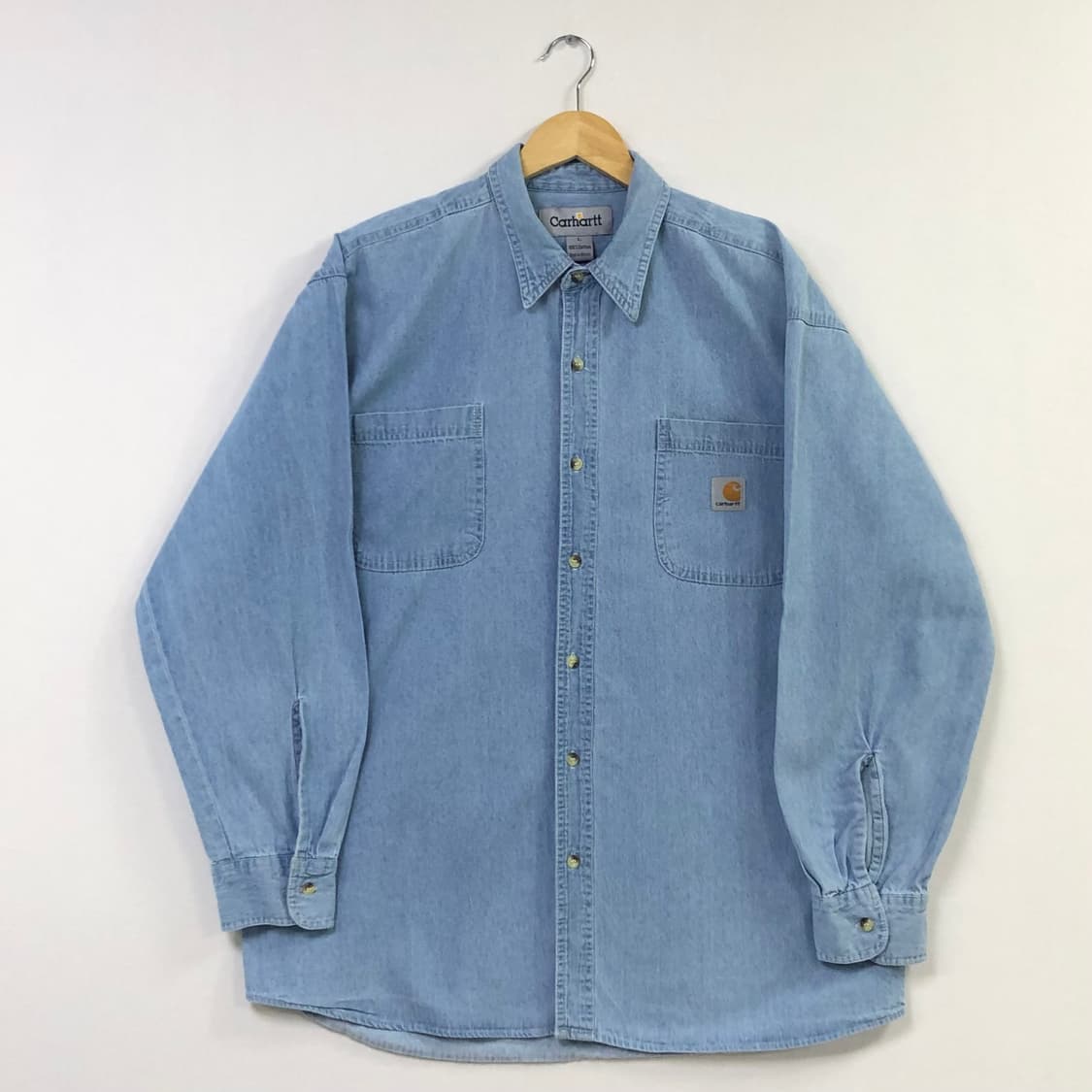 XL 칼하트 데님 셔츠 상품이미지2