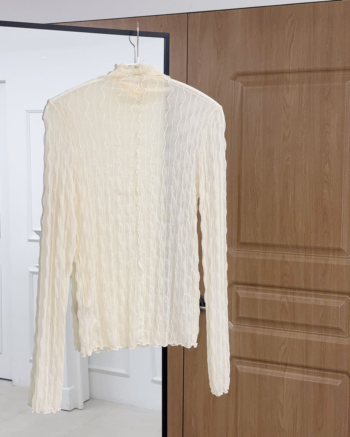 ROPE PICNIC 물결 셔링 레이어드 탑 상품이미지1