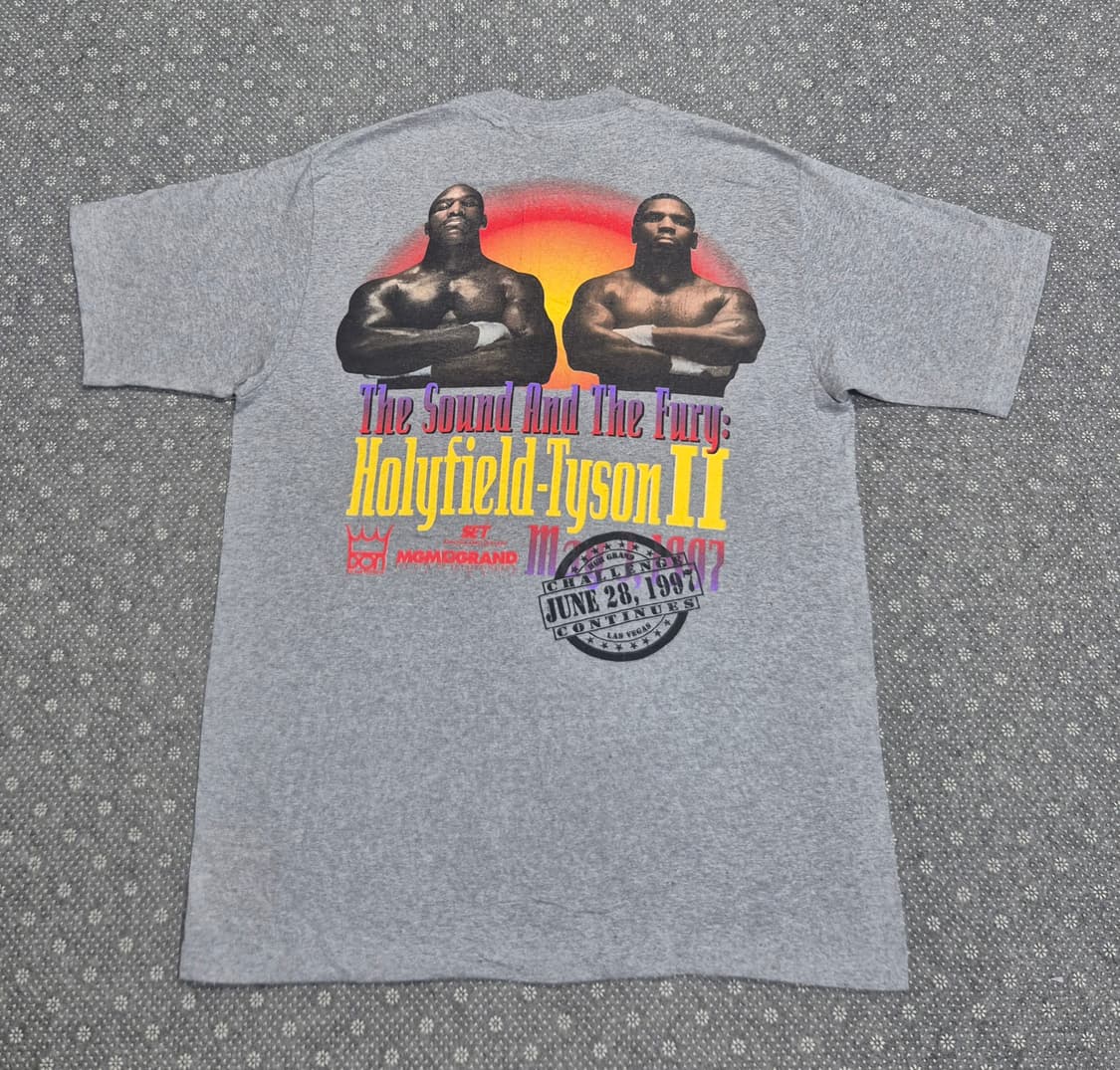 [L]90s US made 마이크타이슨vs홀리필드 -814 상품이미지1
