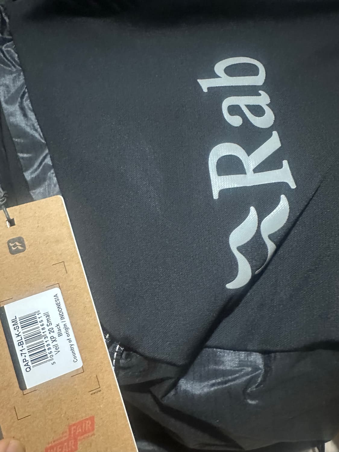 Rab 베일 XP 20 Black S 사이즈(새상품) 상품이미지2