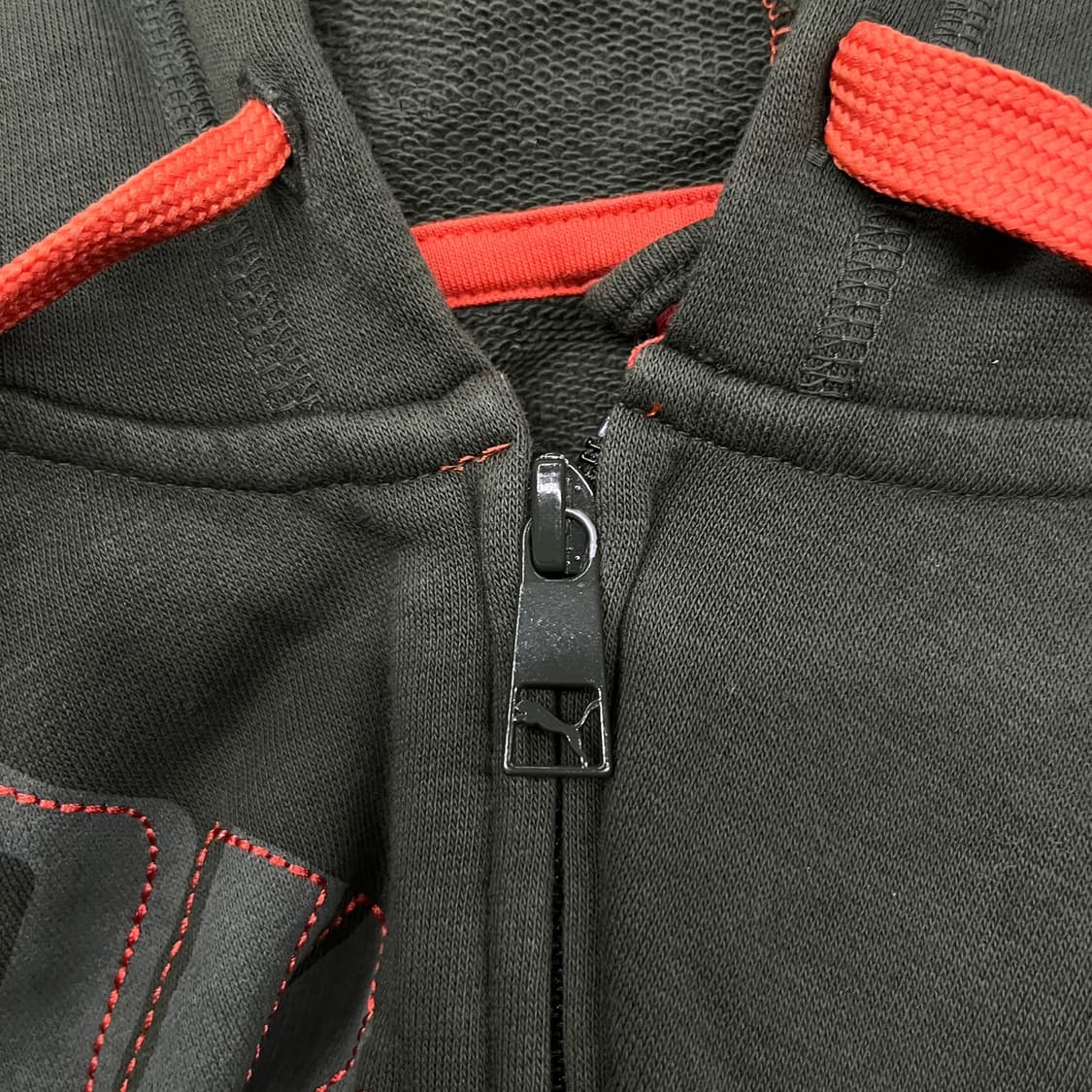 푸마 카키 후드집업  상품이미지8