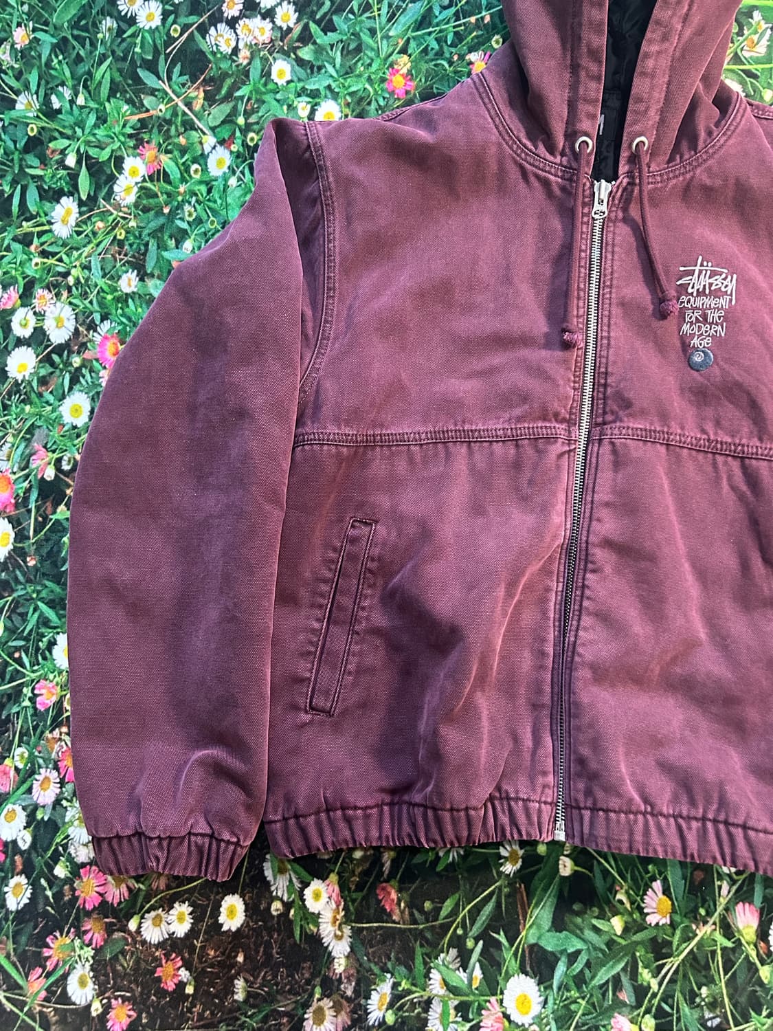 스투시 인슐레이트 워크 자켓 퍼플 XL 상품이미지2