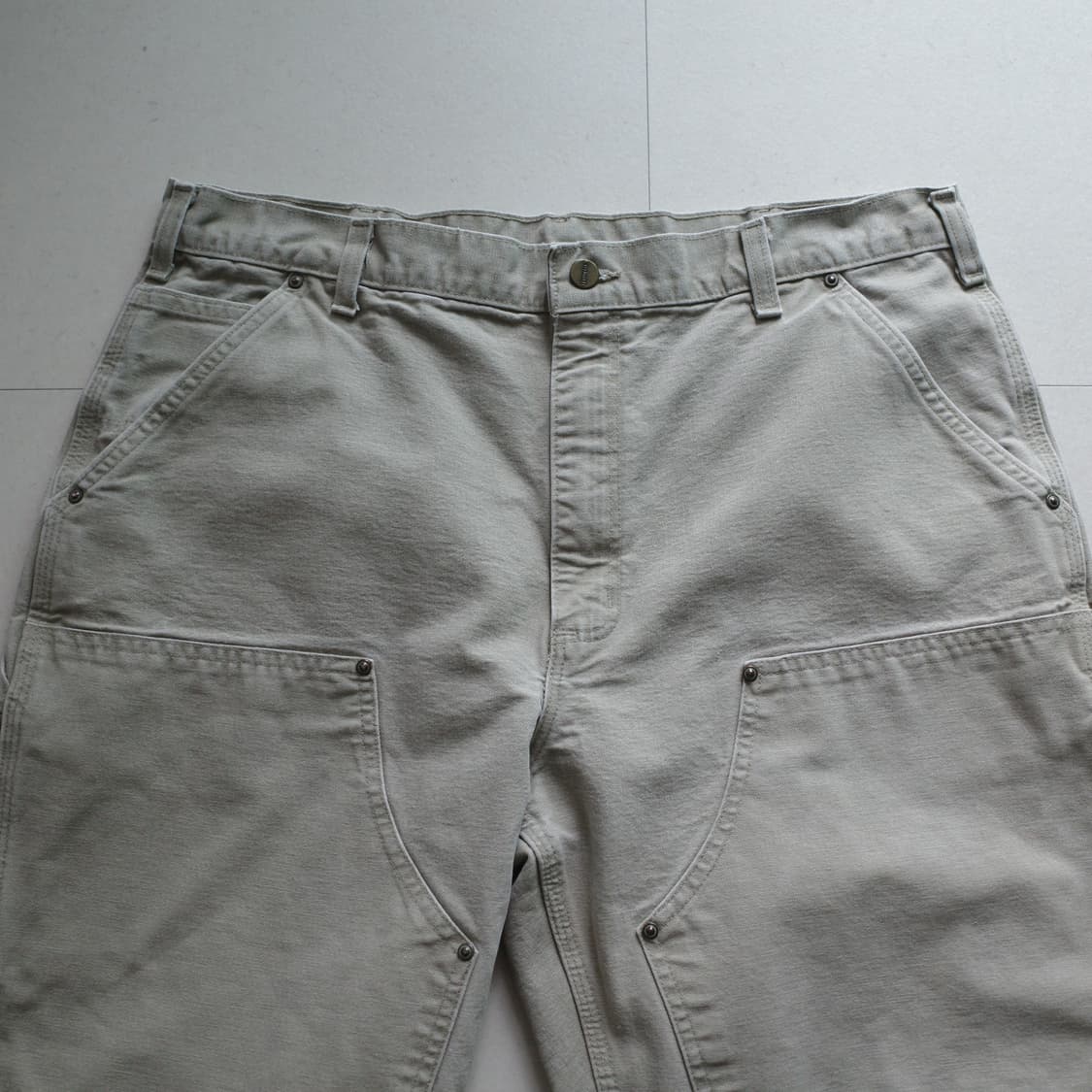 00s [38x30] 칼하트 B136 더블니 워크 팬츠 (탄 컬러) 상품이미지2