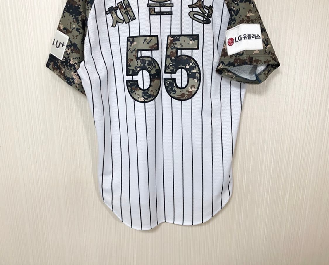 KBO 데상트 LG트윈스 어센틱 밀리터리유니폼 95 #55 채은성 상품이미지10