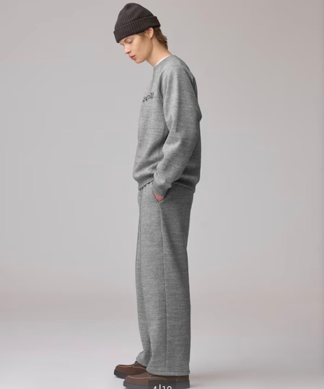 gu x 엔지니어드 가먼츠 스웻셋업 네이비 상품이미지1