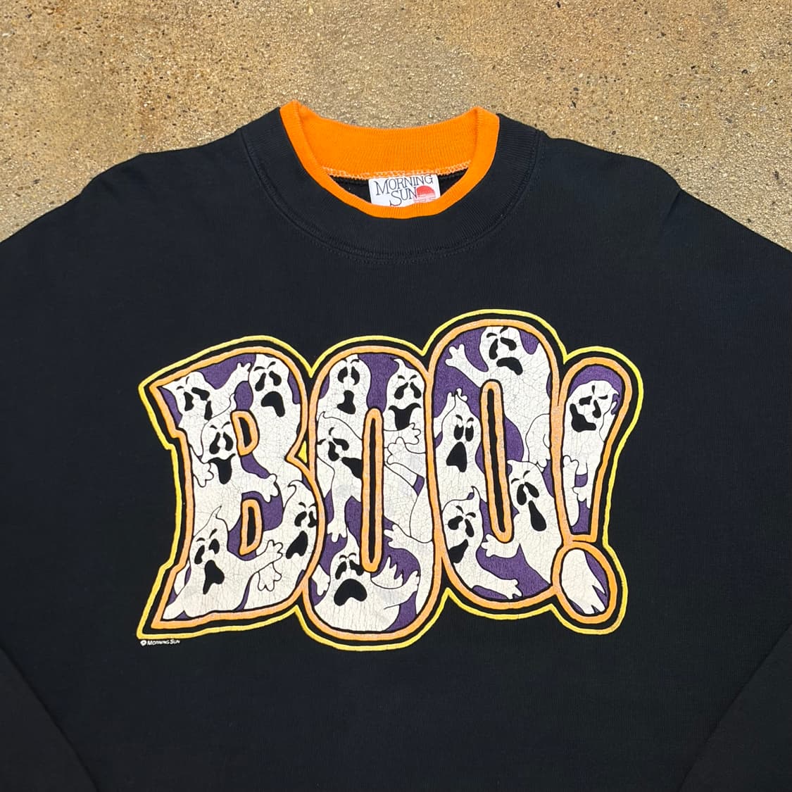 레어 90s Made in USA 미국 빈티지 할로윈 Boo 맨투맨 상품이미지3