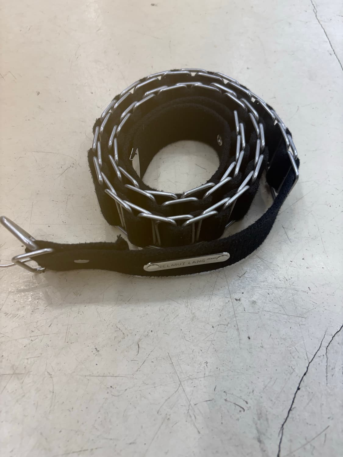 98aw helmut lang jeans chain belt 상품이미지1