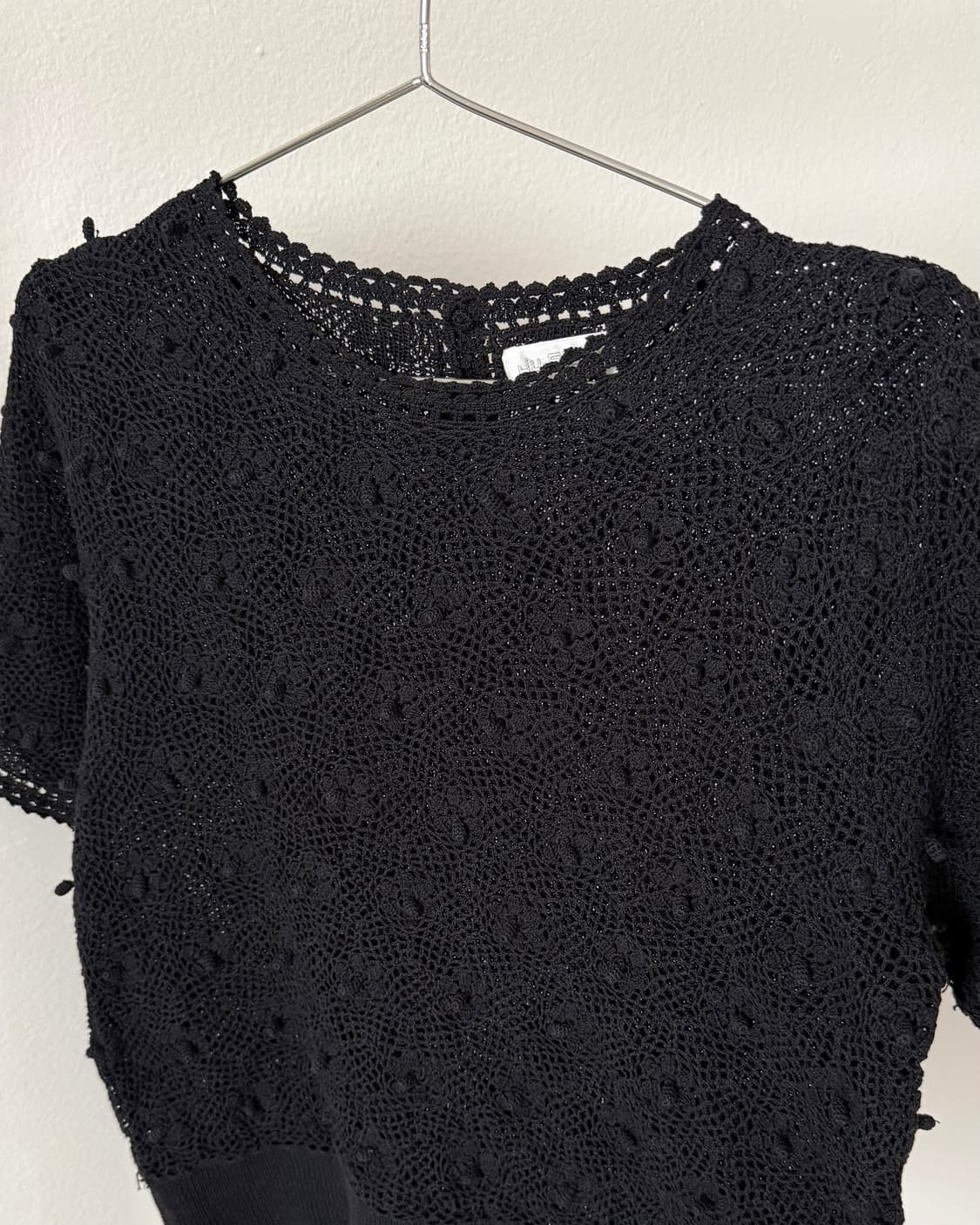 빈티지 크로셰 반팔티 상품이미지2