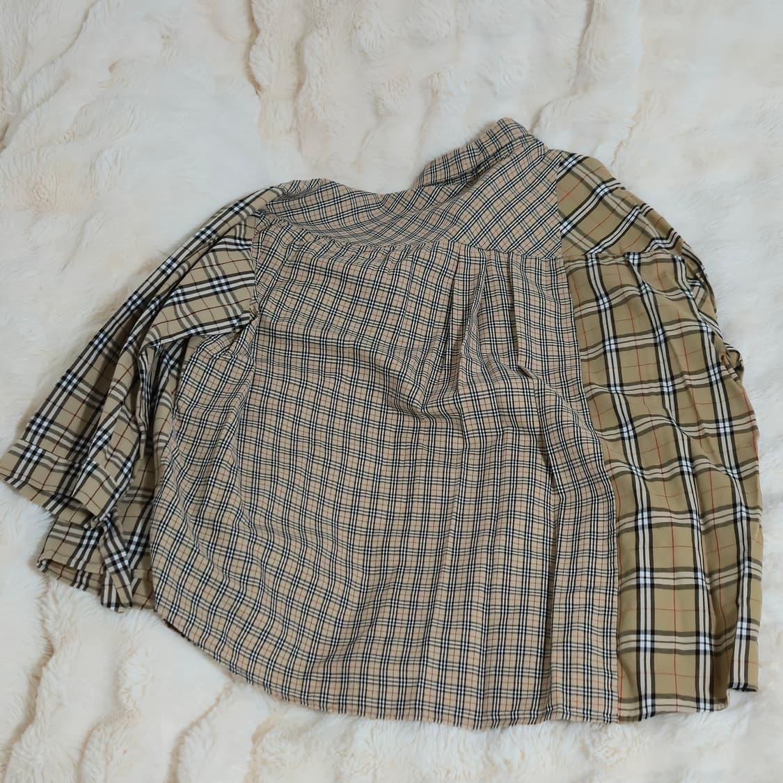 AJOBYAJO 체크 무늬 서츠 상품이미지2