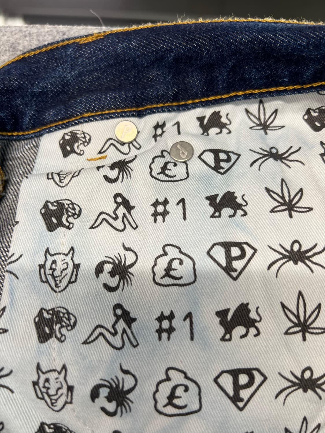 팔라스 패치 데님 찐청 30 상품이미지4