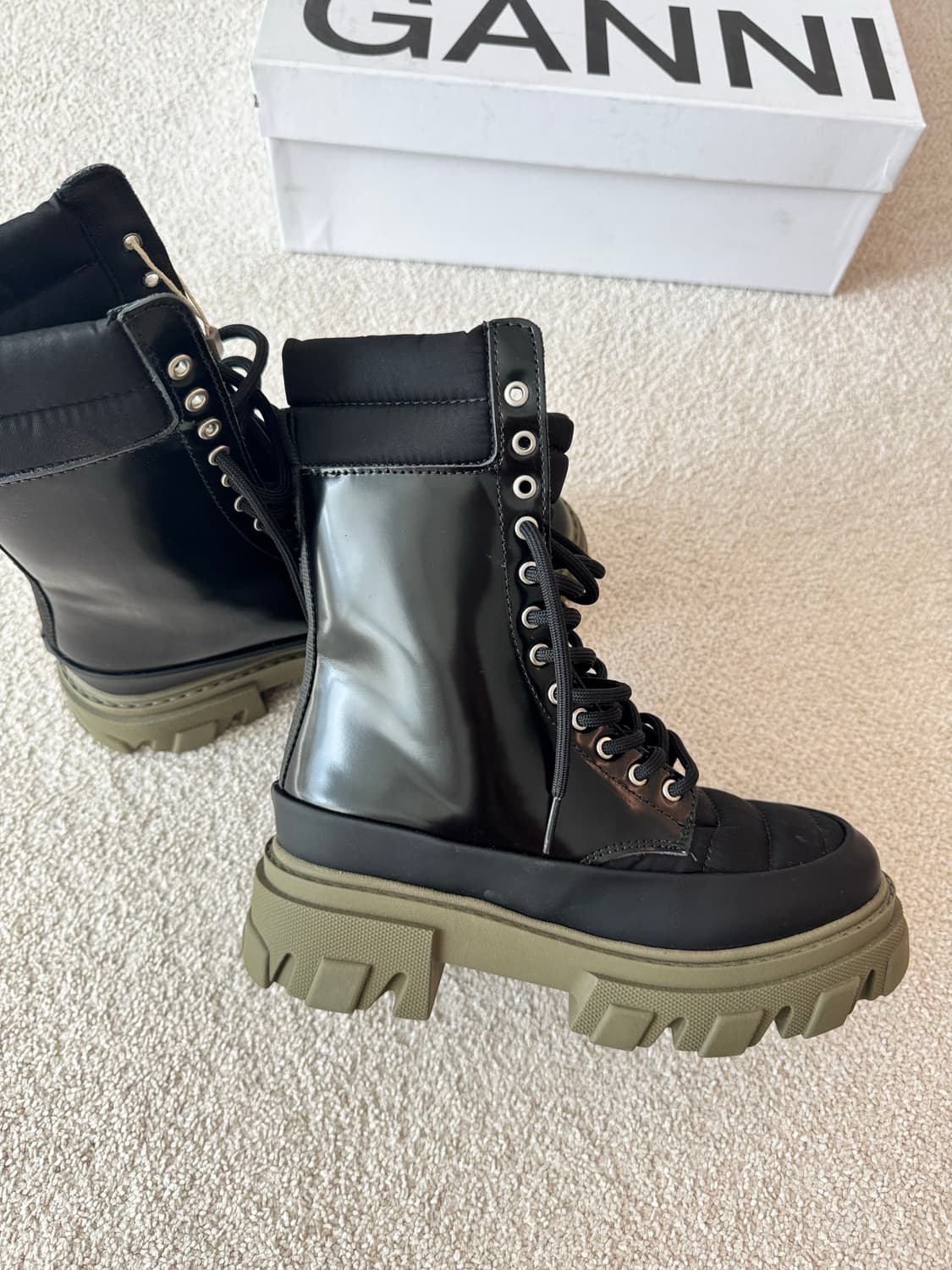 Ganni outdoor boots 가니 아웃도어 부츠(새상품) 상품이미지3