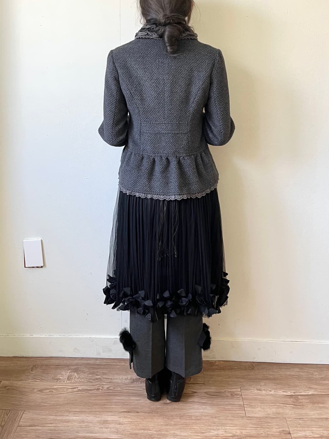 axes femme 트위드 자켓 상품이미지9