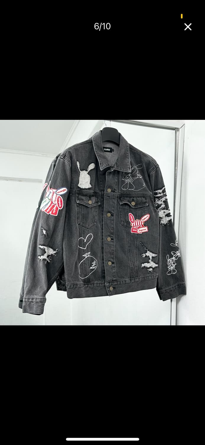 X-lagre X 스콜록트 데님 자켓 상품이미지1