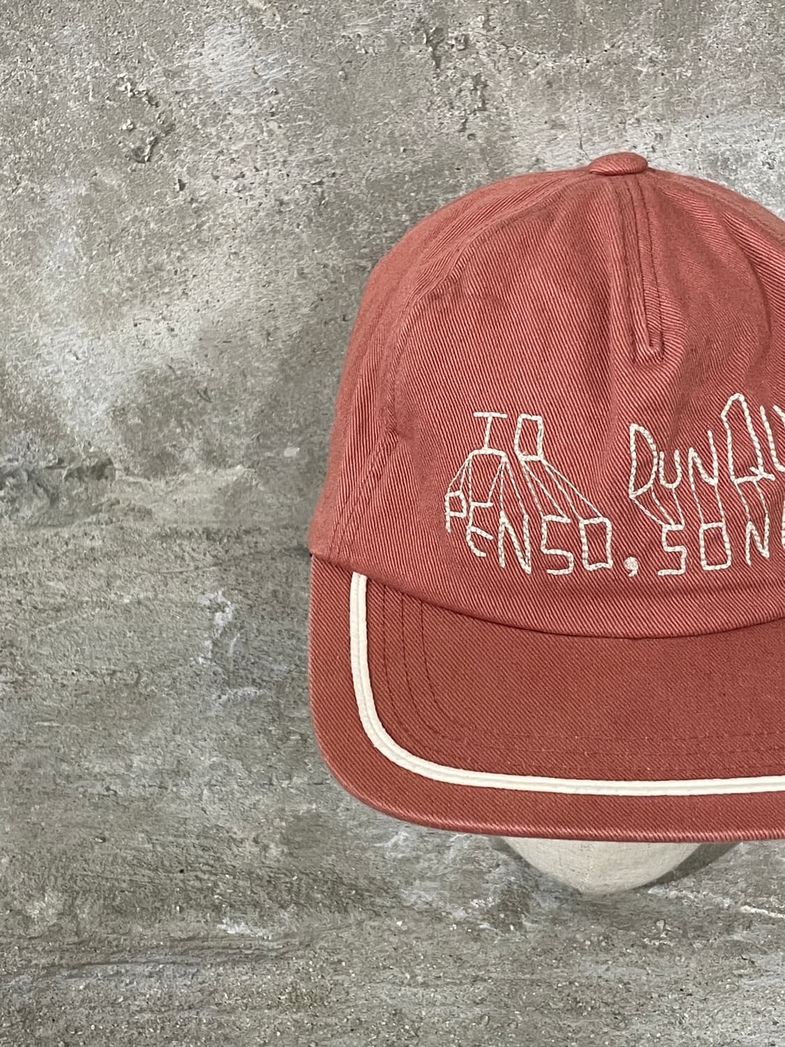 아노니모아노니마 더스티 로즈 아이 띵크 캡 상품이미지3