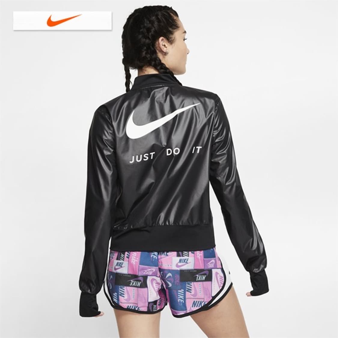 NIKE 나이키 여성 러닝 경량 바람막이 자켓 블랙 XL 상품이미지2