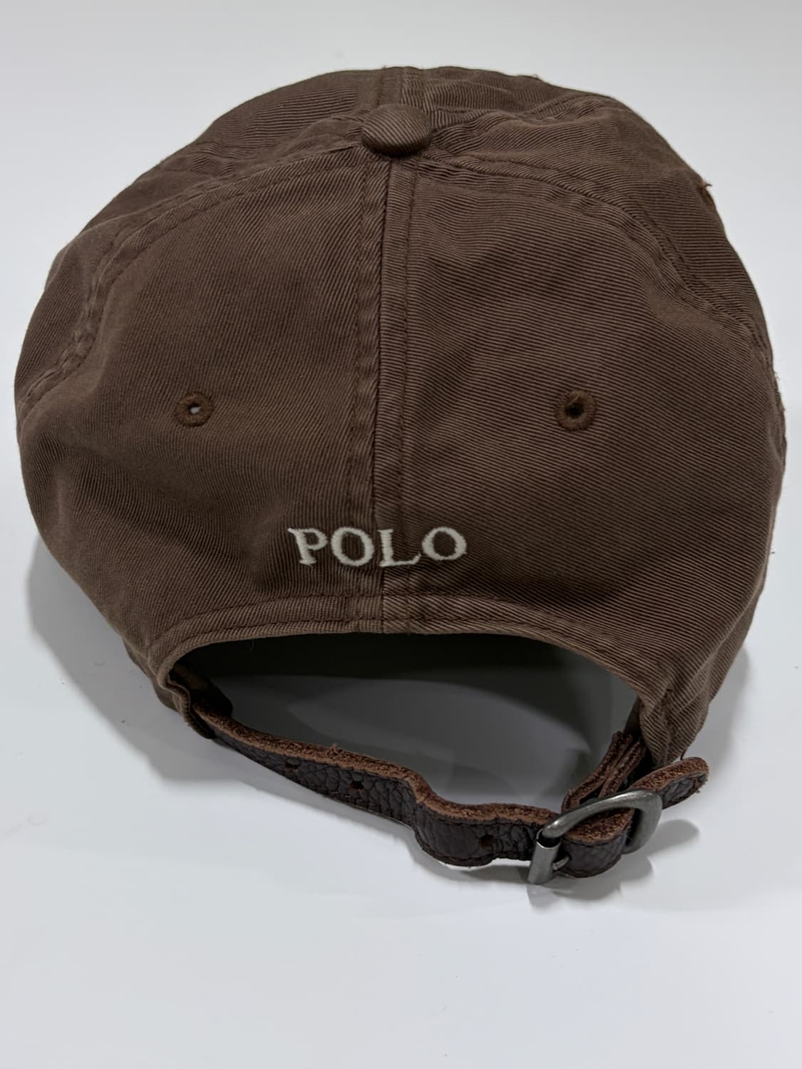 폴로 랄프 로렌(Polo Ralph Lauren) 짙은 브라운 볼캡 상품이미지3