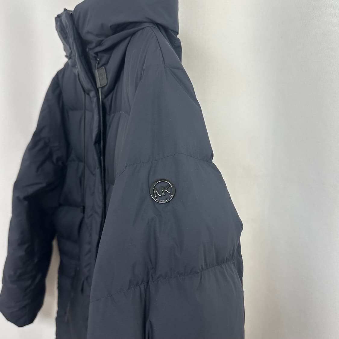 마이클코어스여성 후드 패딩 네이비 빅사이즈(실측130 상품이미지5